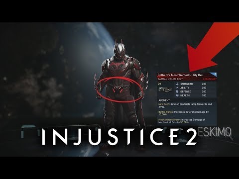 I Got The Batman Legendary Gear! Injustice 2
