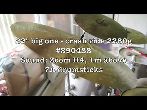 22" big one - crash ride #290422 - 2280g - reworked since video