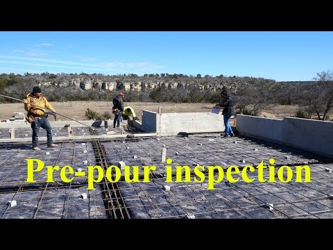What is a pre-pour inspection?  - Texas Barndominiums Episode 16