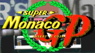 Super Monaco GP - Classic Arcade Formula One Racing Game (Sega 1989)