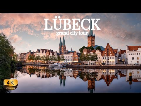 【4K】LUBECK, Germany - Walking Tour Through Heart of The Old Town