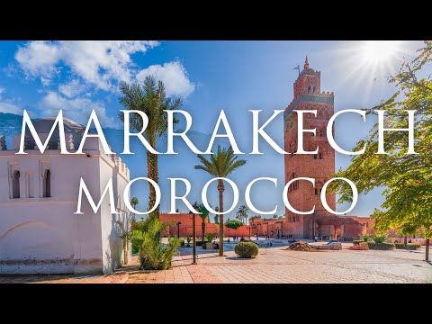Cores de Marrakech: um passeio de tirar o fôlego pela Medina (Marrocos, 4K)