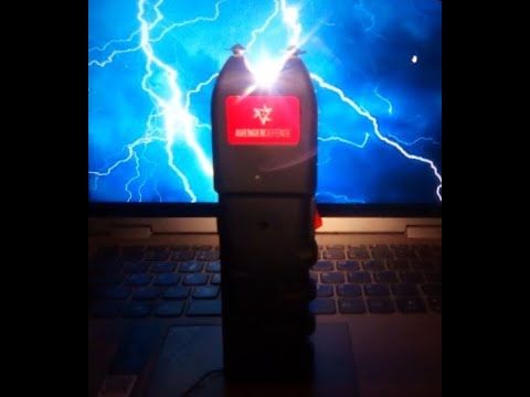 Avenger Defense Taser Demonstration!