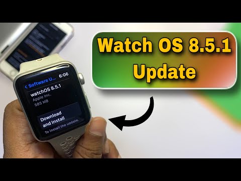Watch OS 8.5.1 Software Update Is Out Now all battery 🪫 issues fix hindi