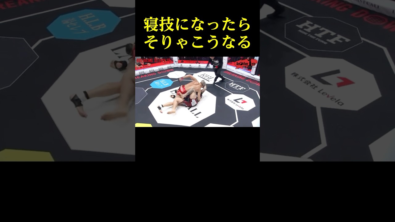 Sakkkiを寝技で圧倒する白川陸斗