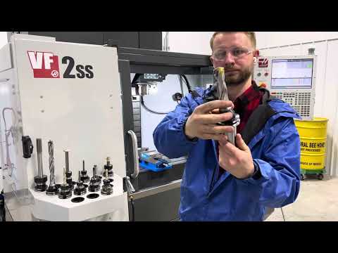 Loading Tools into a Haas VF2SS