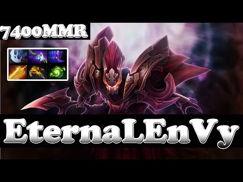 Dota 2 - EternaLEnVy 7400 MMR Plays Spectre vol 6 - Ranked Match Gameplay