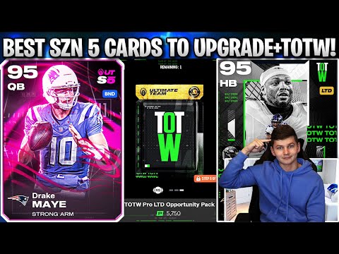THE BEST SEASON 5 PLAYERS TO UPGRADE+TOTW 16 AND 17!