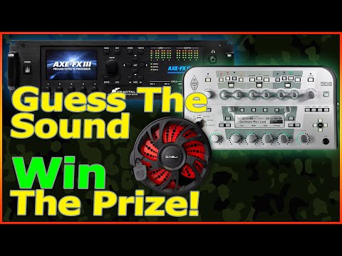 Axe FX 3 vs. Kemper | Free Giveaway - Guess The Sound
