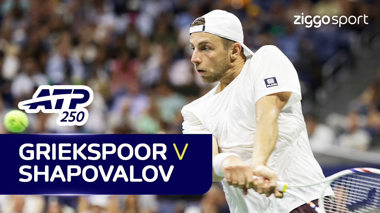 SPANNENDE TWEEDE SET IN CHINA! 😳🥶 | Griekspoor vs Shapovalov | ATP World Tour 250