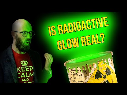 Does Anything Radioactive Actually Glow Bright Green?