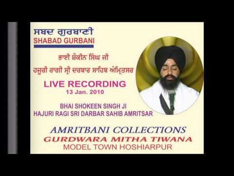 Mer Karo Trin Te Mohe Jai By Bhai Shokeen Singh Ji Hajuri Ragi Sri Darbar Sahib Amritsar