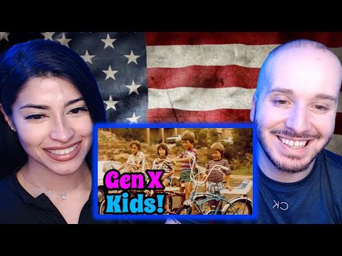 British Couple Reacts to The Dangers Gen X Faced In America