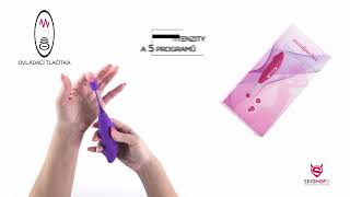 BASIC X Datel podtlakový stimulátor klitorisu fialový