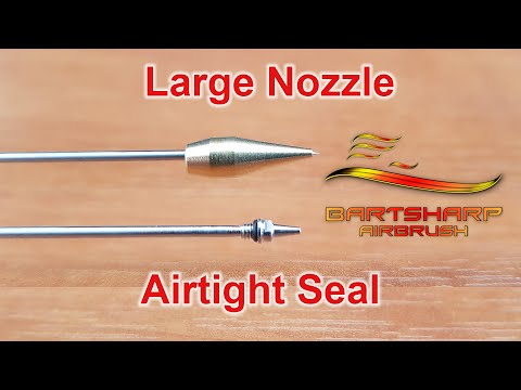 BARTSHARP Airbrush Large Nozzle Airtight Seal For 116C & 183 Airbrushes Only