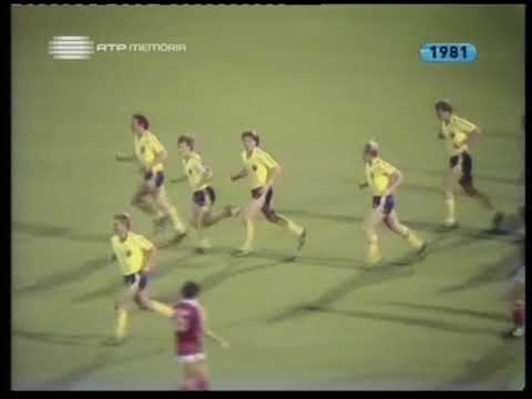 14/10/1981 World Cup Qualifier PORTUGAL v SWEDEN