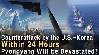 Stealth squadron Pyongyang bomb! Within 24 hours! (Korean nuclear war scenario3)