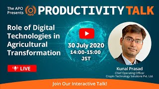 Role of Digital Technologies in Agricultural Transformation