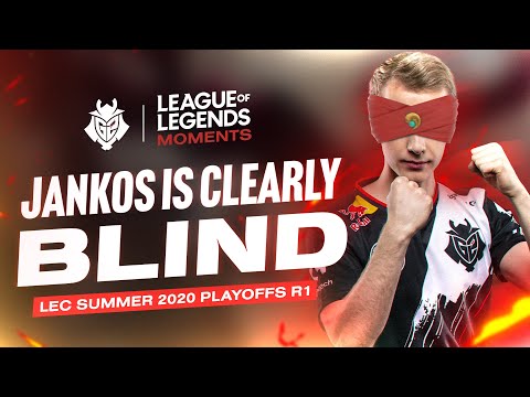 Jankos is Clearly Blind | LEC Summer 2020 Playoffs G2 vs MAD Lions Moments