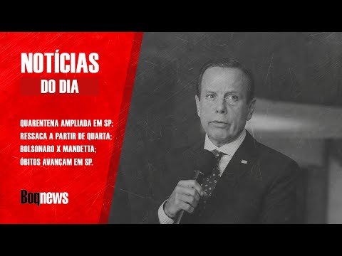 Quarentena em São Paulo vai até 22 de abril