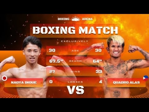 John reil Casimero "Quadro Alas" Vs. Naoya Inoue "The Monster"