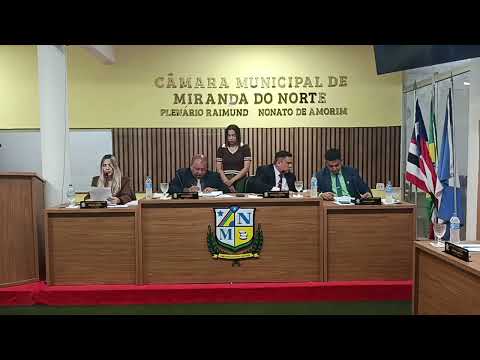 Sessão Extraordinária da Câmara Municipal de Miranda do Norte: 02/09/2026