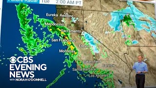 Rain may not let up in California until next week