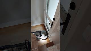 Hardwood floor refinishing video