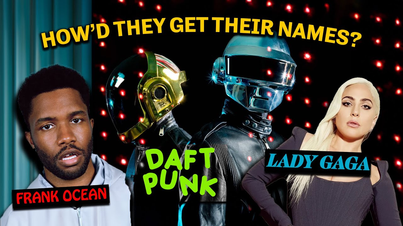 Why Musicians Chose Their Stage Names (pt. 1)