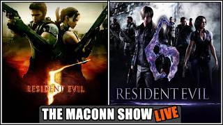 The Maconn Show LIVE: Time To Beat RE5 & Start RE6 - Resident Evil Marathon [3/06/26]