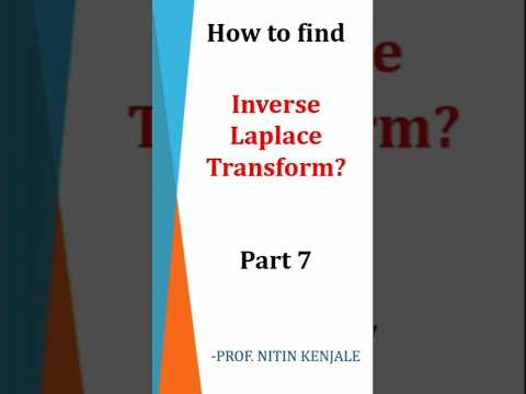 Inverse Laplace-Transformation – Teil 7 #inverselaplacetransform