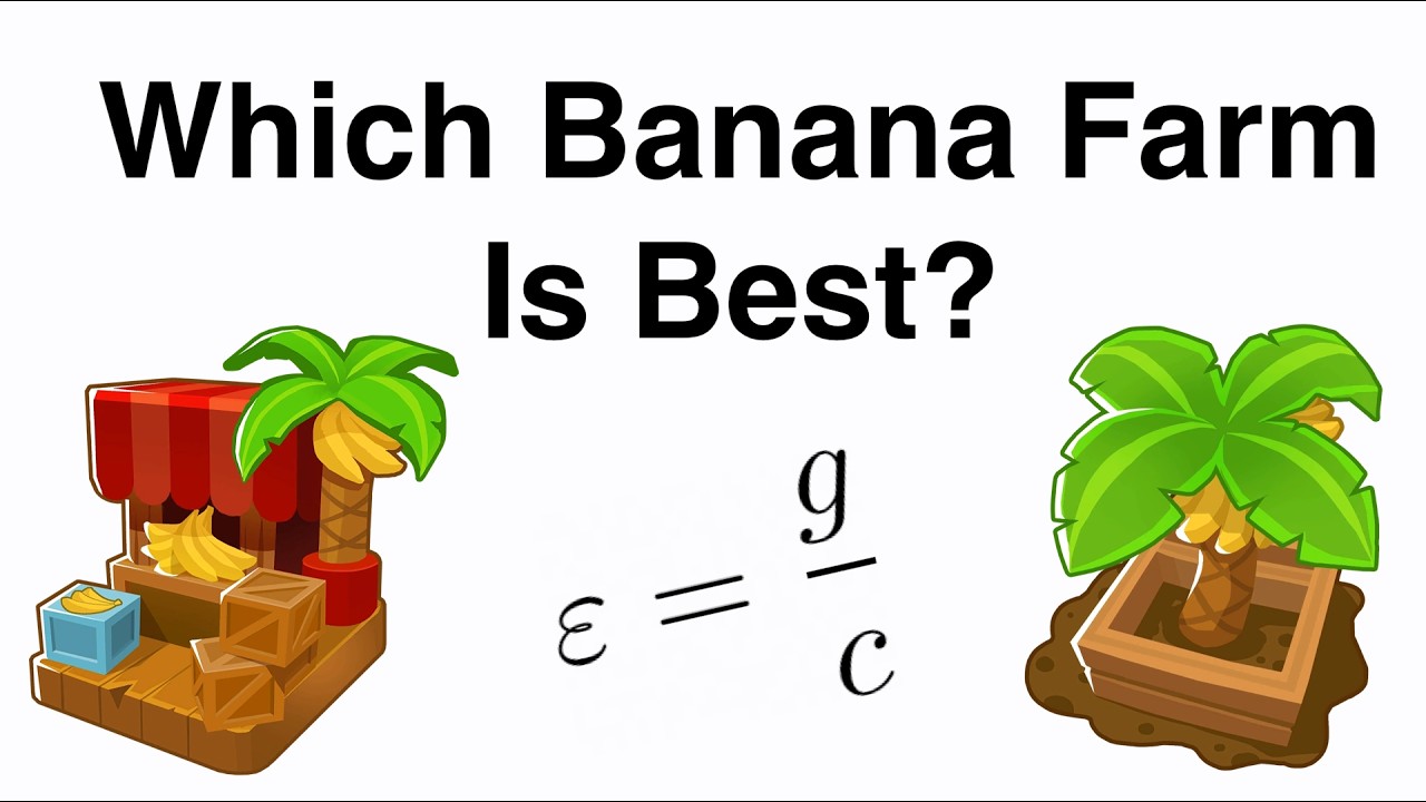 The Mathematics of Banana Farms (Bloons TD 6)