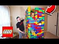 5 STORY LEGO MANSION FOR MY CATS!