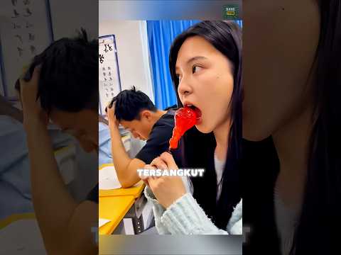 Dia Nyobain Permen Bohlam Sebelum Kelasnya Dimulai⁉️🤣