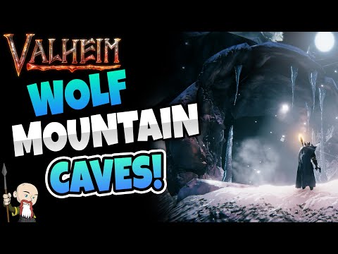 Valheim: Lupine (Wolf) Mountain Biome Cave Dungeon Update