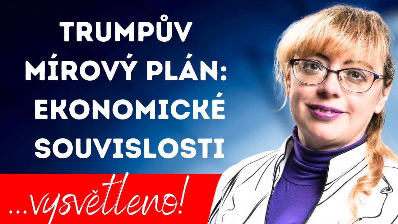 Ilona Švihlíková: "Trumpův mírový plán vypovídá hodně o prioritách USA."