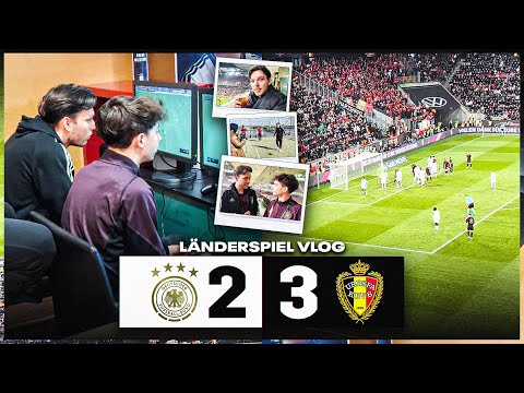 MEIN ERSTES LÄNDERSPIEL FÜR DEN DFB 🔥🏟 STADIONVLOG mit @DullenMIKE