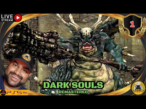 THE ASYLUM DEMON | DARK SOULS REMASTERED | BLIND PLAYTHROUGH | EP.1