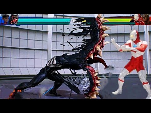 Ultraman vs Venom Siêu nhân điện quang cùng các chiến binh đấu vs Venom