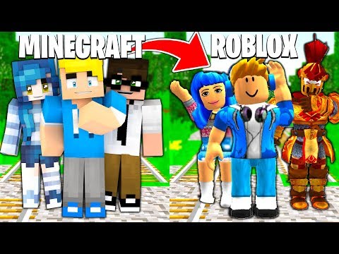 OGNI 5 MINUTI DIVENTIAMO PERSONAGGI DI ROBLOX!! - Minecraft Divertente