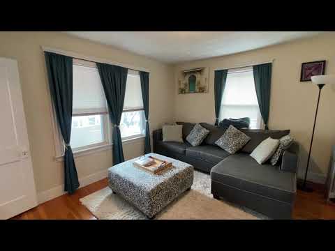 27 Morton St. Watertown, MA - 2 Bed with Office and 2 Porches on 2nd Level of 2-Family Home