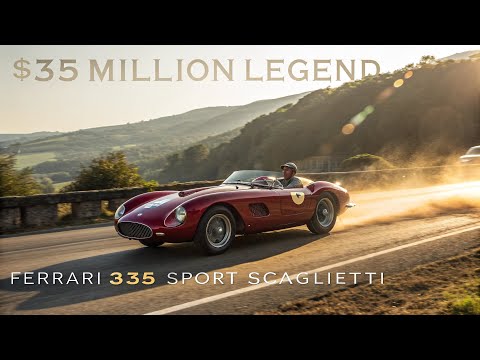 Thumbnail for "Ferrari 335 Sport Scaglietti – The $35 Million Legend of Racing History" by Ferrari, Ferrari 335 S, Car