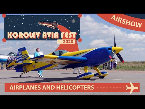 Korolev Avia Fest 2020 at Zhytomyr Airport, Ukraine