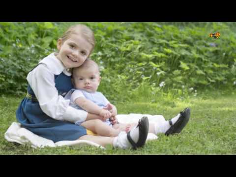 Prins Oscar gör sin första resa utomlands