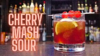CHERRY MASH SOUR COCKTAIL Recipe