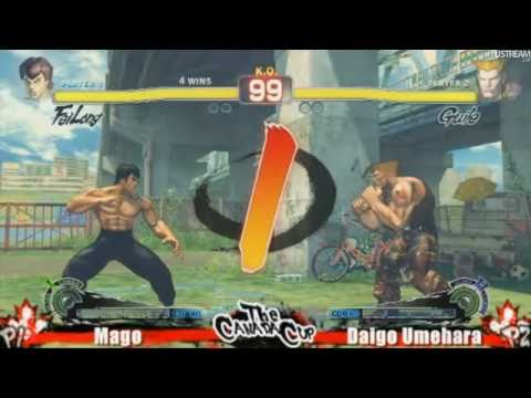 SUPER STREET FIGHTER 4 - Canada Cup Semi-Finals 1