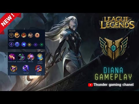 DIANA GAMEPLAY 2022 | League of legends Season 13