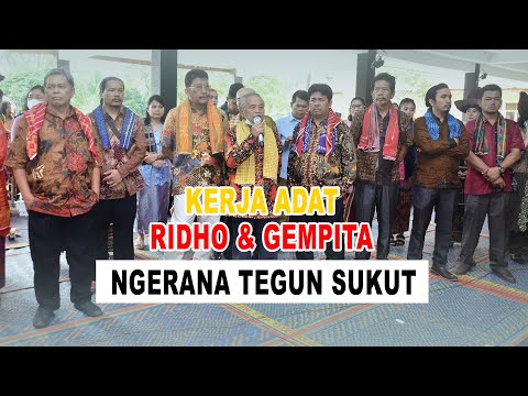 NGERANA SUKUT - RIDHO & GEMPITA - WEDDING KARO 2023