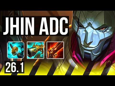 JHIN & Blitzcrank vs MISS FORTUNE & Milio (ADC) | KR Master | 26.1