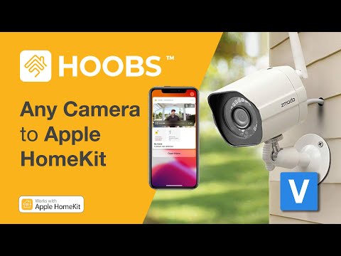How to Set Up Any Camera with Homekit using HOOBS